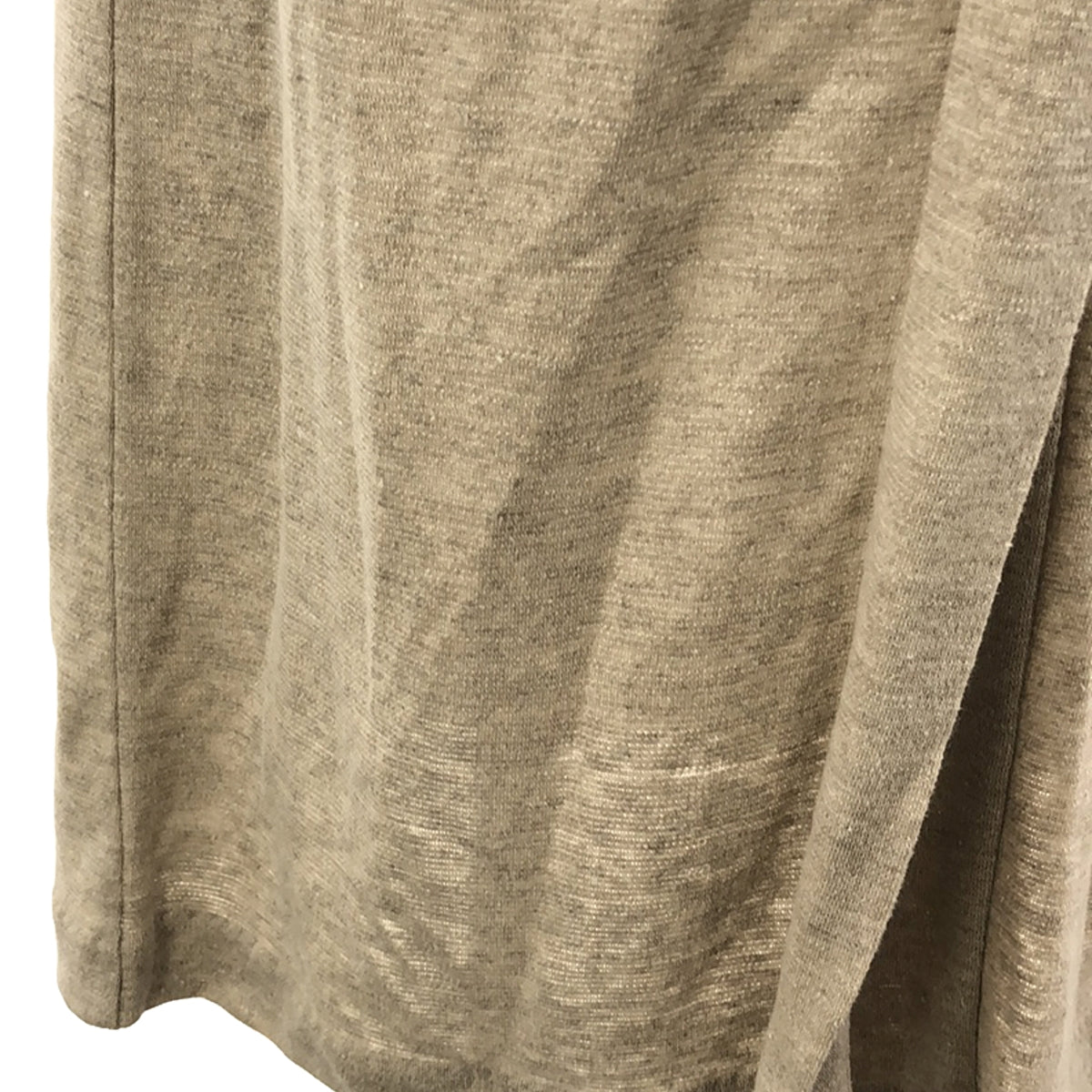 mina perhonen | 2020 s/s | dune linen hooded long cardigan | 36 | beige | women's