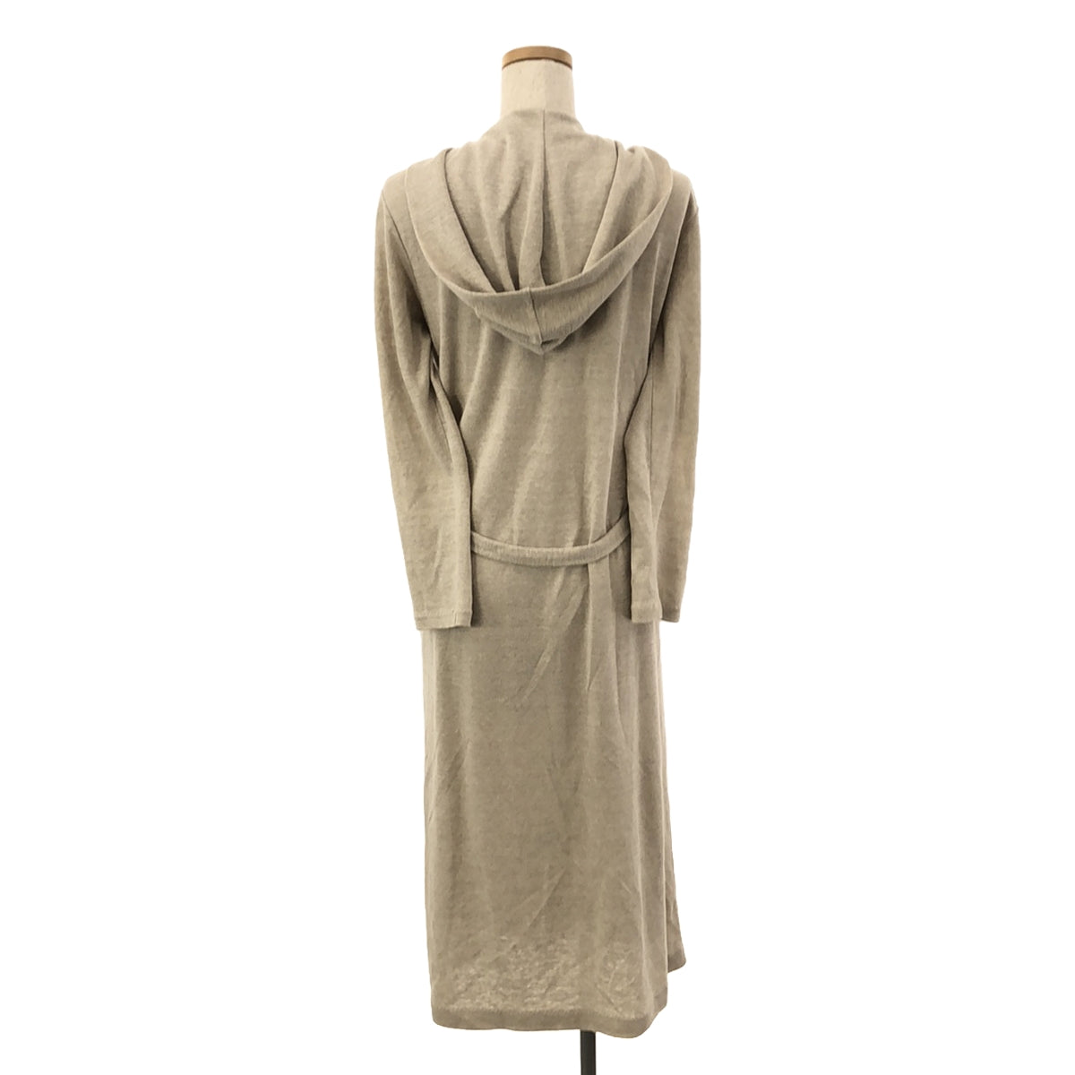 mina perhonen | 2020 s/s | dune linen hooded long cardigan | 36 | beige | women's