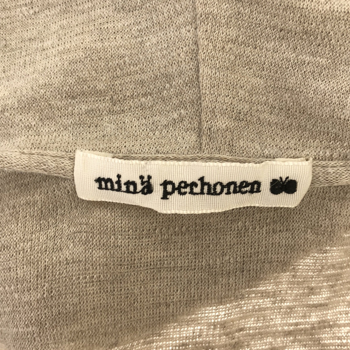 mina perhonen | 2020 s/s | dune linen hooded long cardigan | 36 | beige | women's
