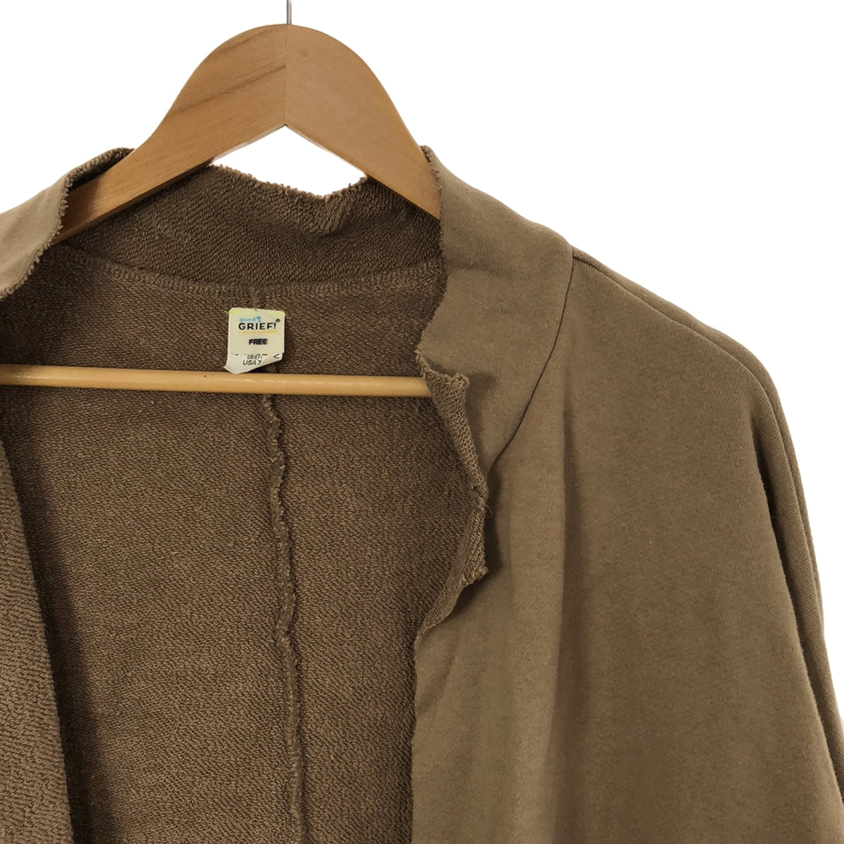 GOOD GRIEF / 굿 그리프 | 코튼 가운 코트 | FREE | 베이지 | 여성