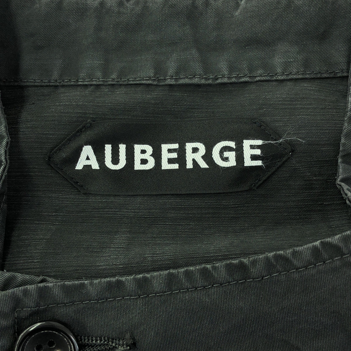 AUBERGE / オーベルジュ | QUARTIER LATIN フォレスティエール リネンコットン 製品染め ジャケット | 44 | メンズ
