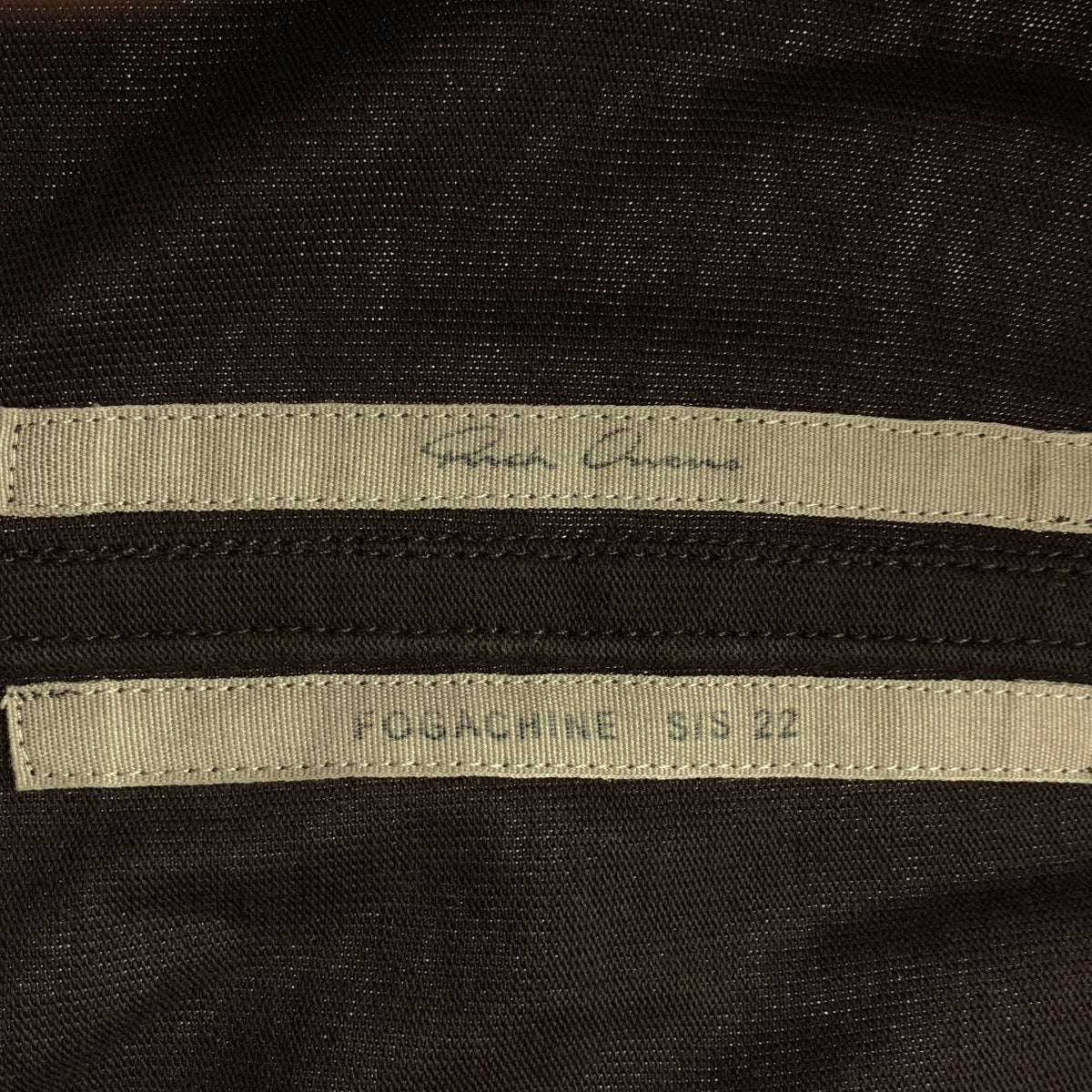 【미품】 Rick Owens / 릭 오웬스 | 2022SS | Mastodon Cargo 카고 바지 | 48 | 브라운 계 | 남성
