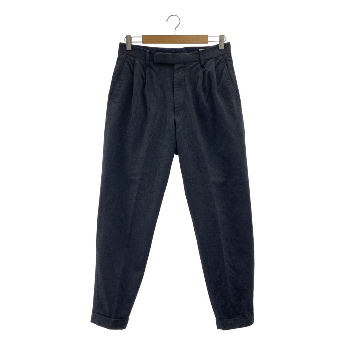 COMOLI / コモリ | ウールナイロン 2タックパンツ | 1