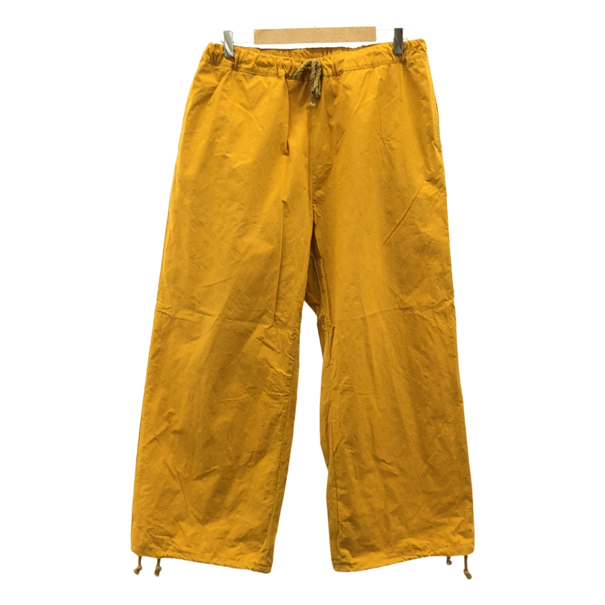 POLYPLOID / ポリプロイド | OVER PANTS TYPE-B オーバー パンツ | 2 | イエロー | メンズ