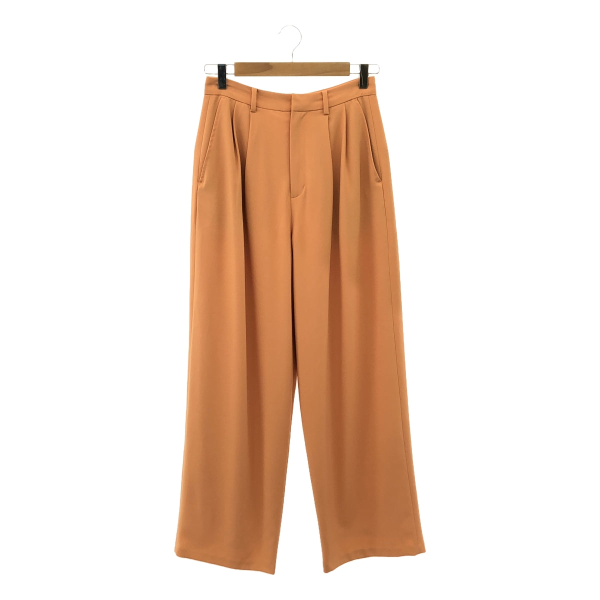 【新品】 CLANE / クラネ | 2021SS | BASIC TUCK PT ベーシックタックパンツ | 2 | オレンジ | レディース