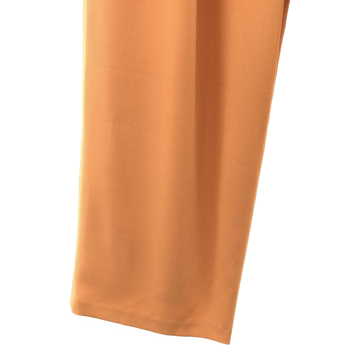 【新品】 CLANE / クラネ | 2021SS | BASIC TUCK PT ベーシックタックパンツ | 2 | オレンジ | レディース