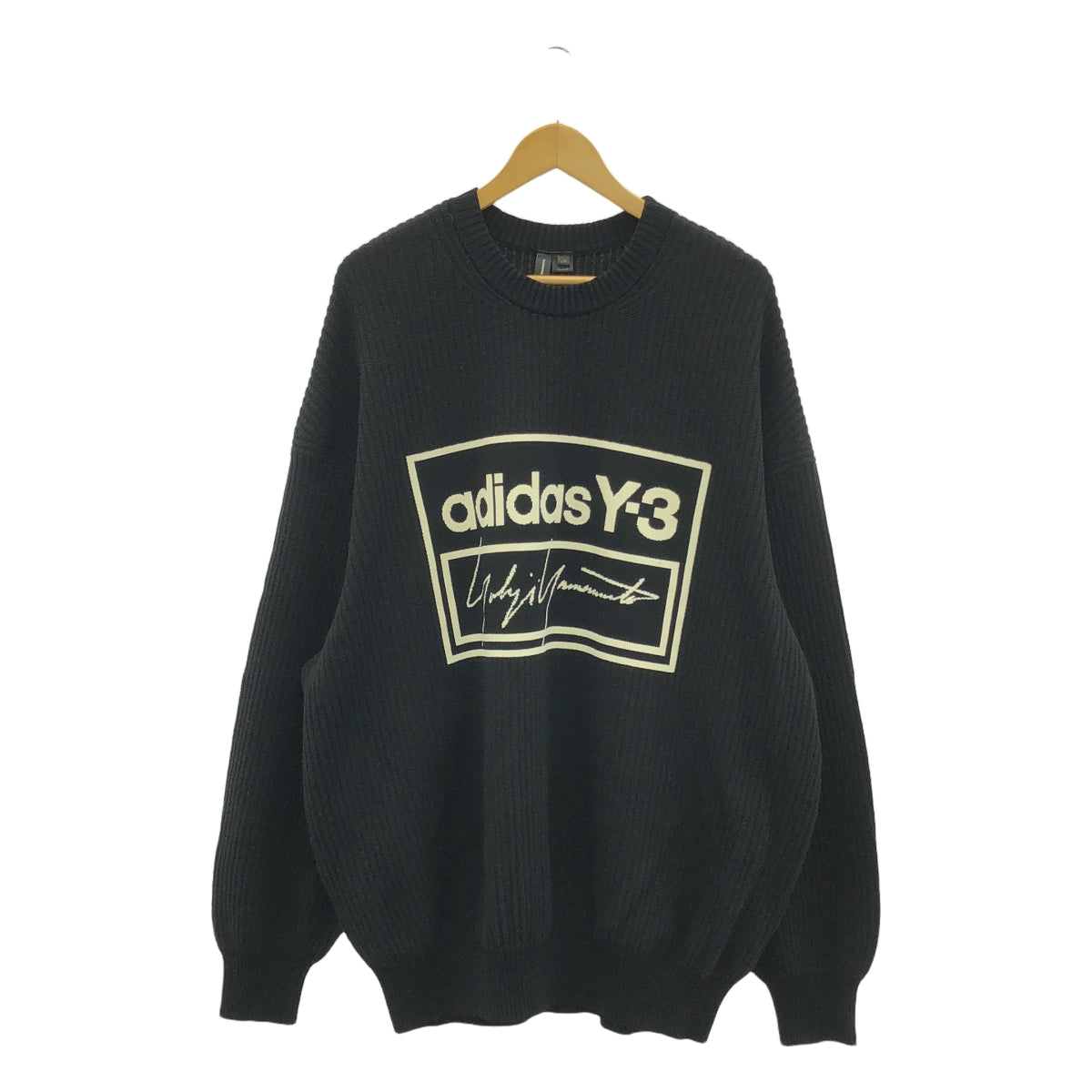 Y-3 | U TECH KNIT CREW SWEATER | Rib knit | L | Men's – KLD Y-3 | U TECH KNIT CREW SWEATER | Rib knit | L | Men's – KLD