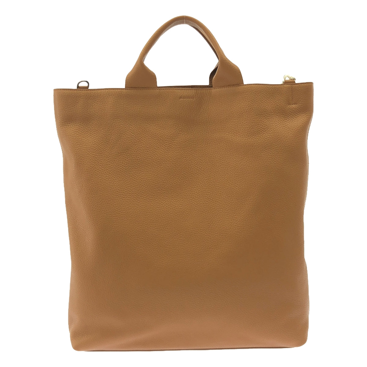 【新品】 JIL SANDER / ジルサンダー | XIAO TOTE MD レザー 2way ショルダーバッグ | キャメル | レディース