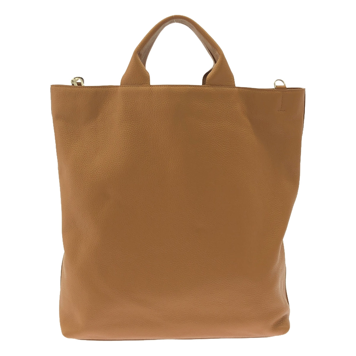 【新品】 JIL SANDER / ジルサンダー | XIAO TOTE MD レザー 2way ショルダーバッグ | キャメル | レディース