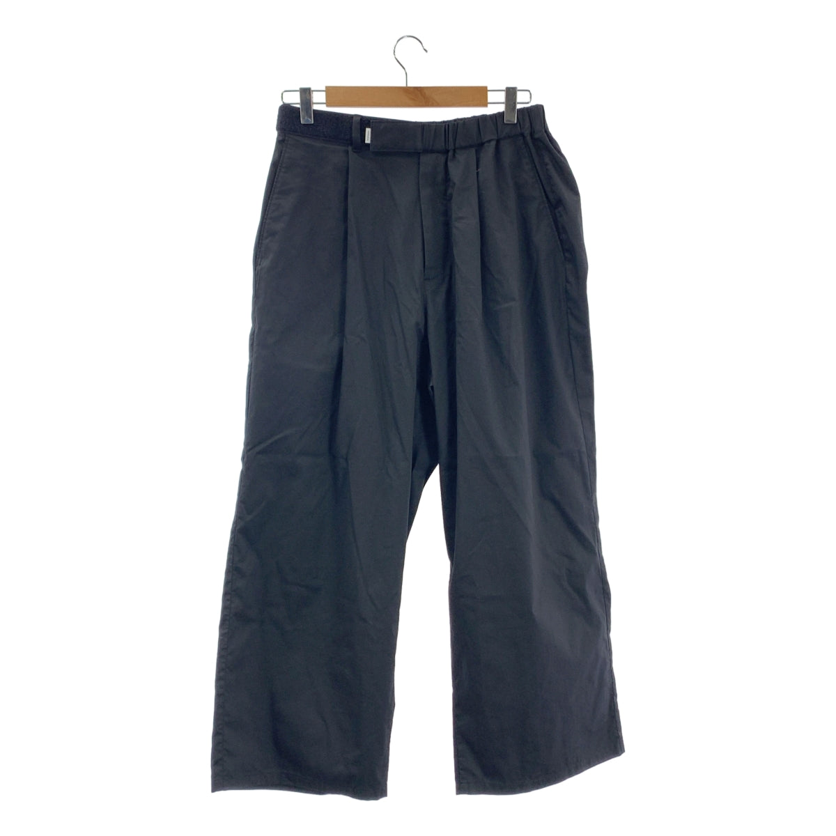【新品】 Graphpaper / グラフペーパー | 2025SS | Solotex Twill Wide Chef Pants ソロテックス ツイル ワイド シェフパンツ | 1 | ブラック | メンズ