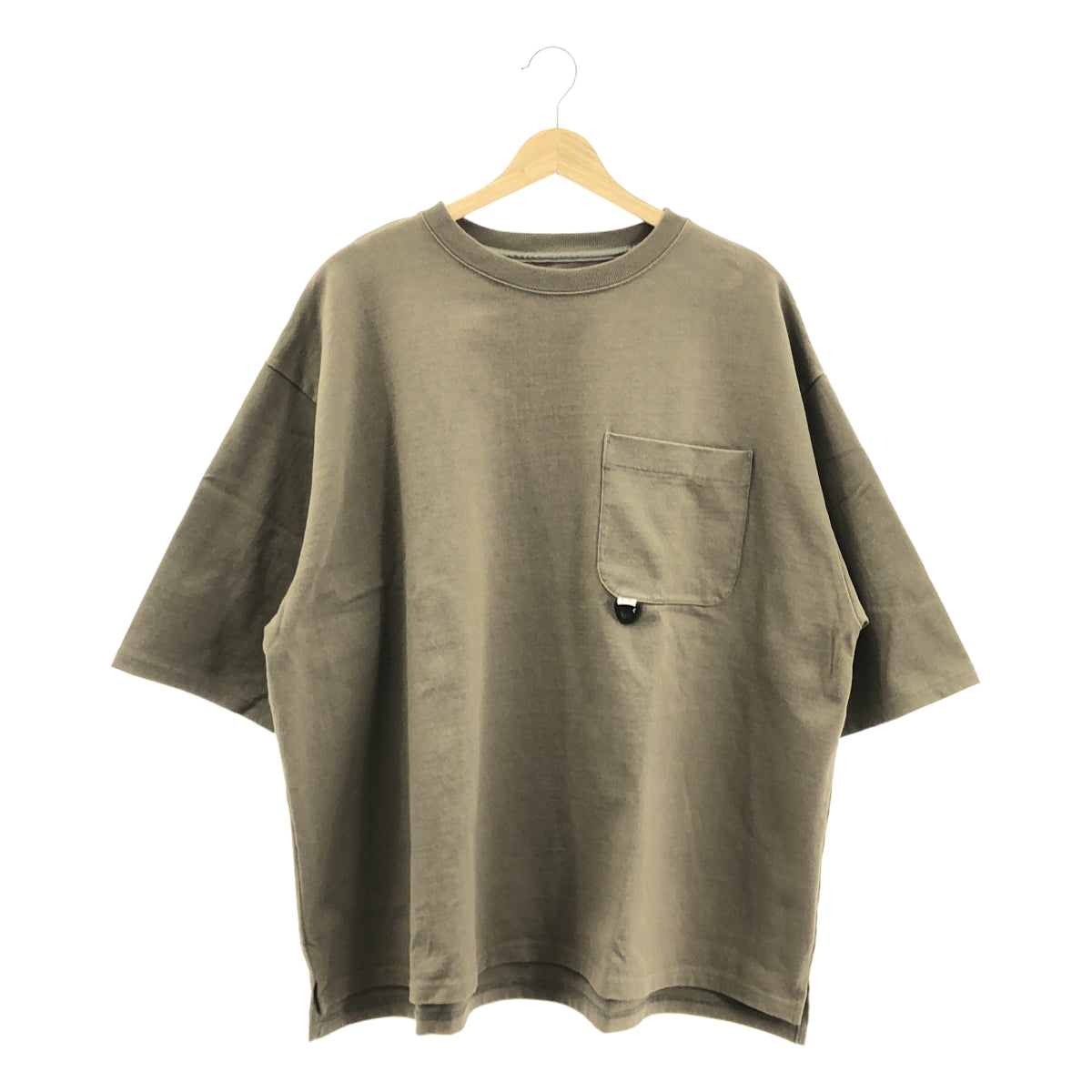 【新品】 CMF OUTDOOR GARMENT / シーエムエフアウトドアガーメント | 2024SS | SLOW DRY POCKET TEE / スロウ ドライ ポケットTシャツ | L | D.GREIGE / ダークグレージュ | メンズ