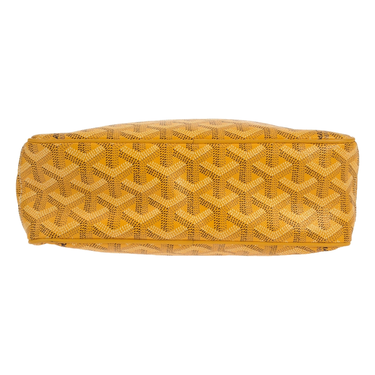 【美品】 GOYARD / ゴヤール | CAPVERT / カップヴェール レザー ロゴ ショルダーバッグ / ユニセックス | マスタード系 | レディース