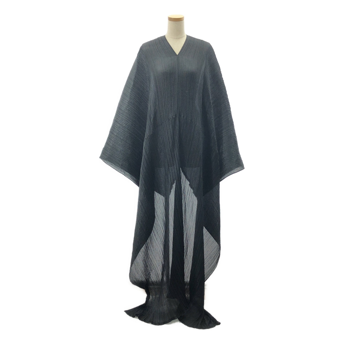 PLEATS PLEASE プリーツプリーズ 変形ワンピース デザインポンチョ PLEATS PLEASE プリーツプリーズ 変形ワンピース デザインポンチョ