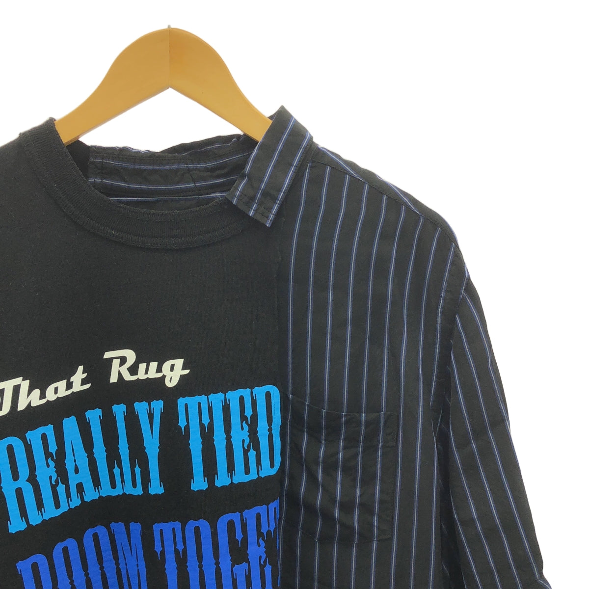 sacai / Sacai | 2020SS | The Big Lebowski Striped Print Shirt | 2 | Black | Men's
