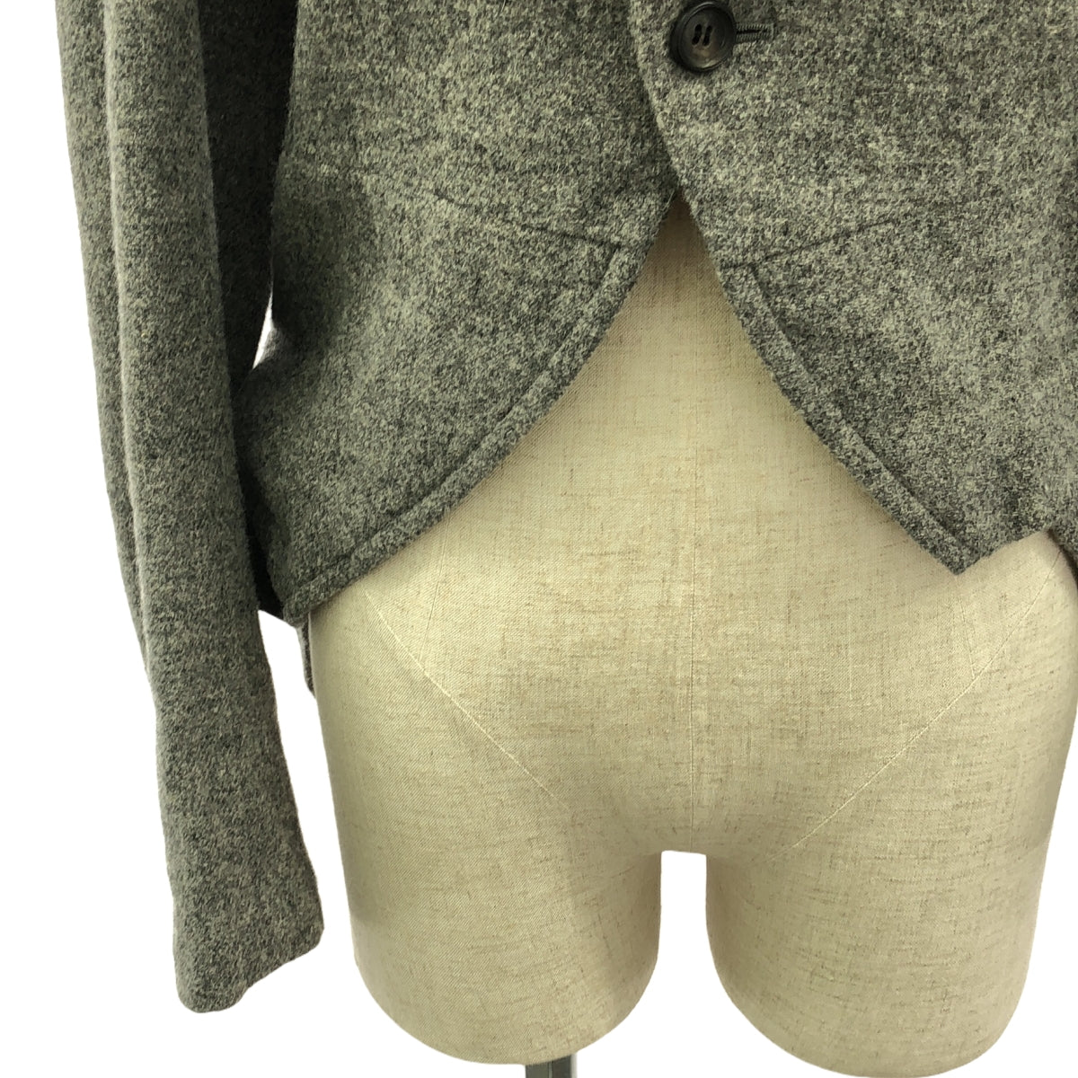 COMME des GARCONS COMME des GARCONS / Comme des | 2013AW | Wool modified 2B single-breasted long jacket | S | Women's