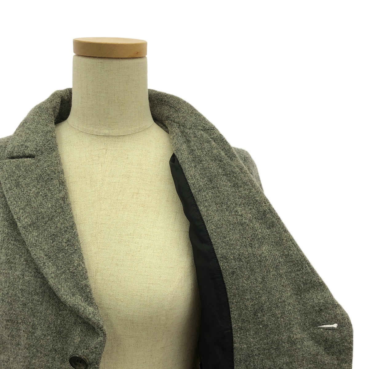 COMME des GARCONS COMME des GARCONS / Comme des | 2013AW | Wool modified 2B single-breasted long jacket | S | Women's