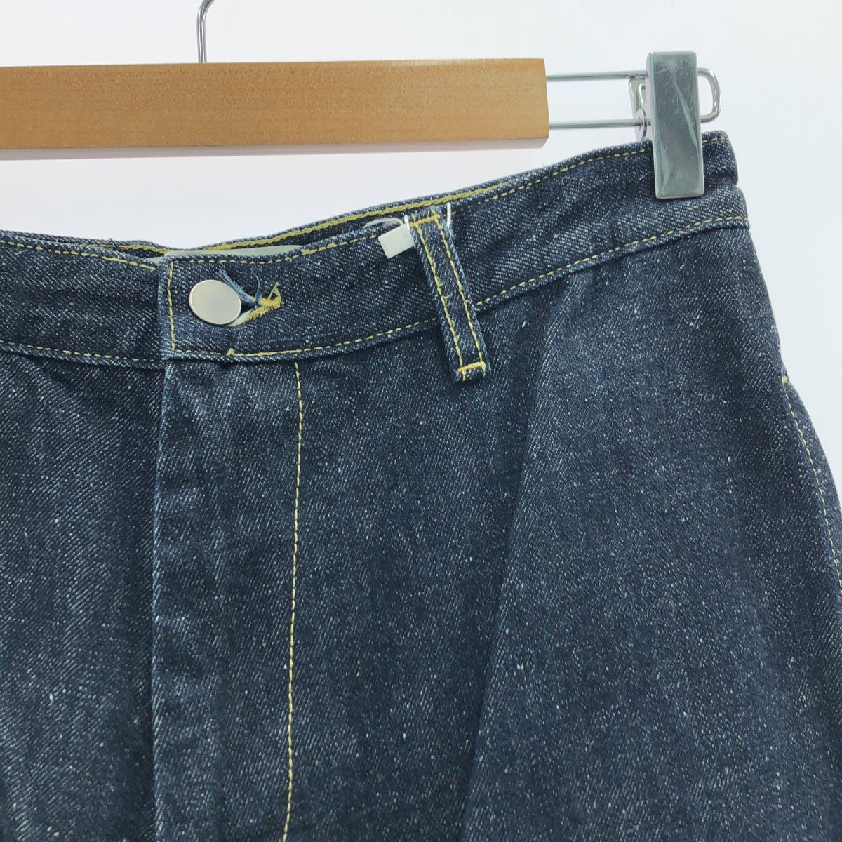 Studio Nicholson / 스튜디오 니콜슨 | PYAD SELVEDGE DENIM 세르비지 데님 팬츠 | S | 남성