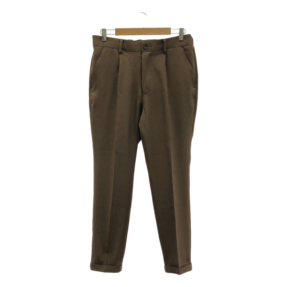 MR.OLIVE / ミスターオリーブ | 2024SS | EASY ONE PLEATS STA-PREST TAPERED PANTS イージー 1プリーツ スタプレ テーパードパンツ | L | メンズ