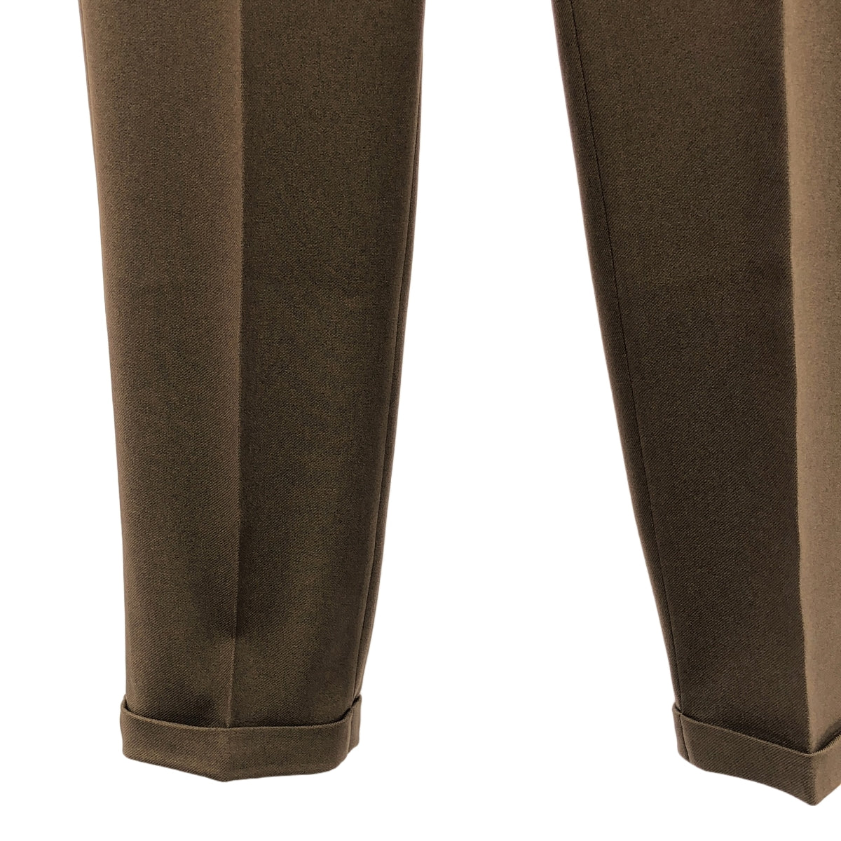 MR.OLIVE / ミスターオリーブ | 2024SS | EASY ONE PLEATS STA-PREST TAPERED PANTS イージー 1プリーツ スタプレ テーパードパンツ | L | メンズ