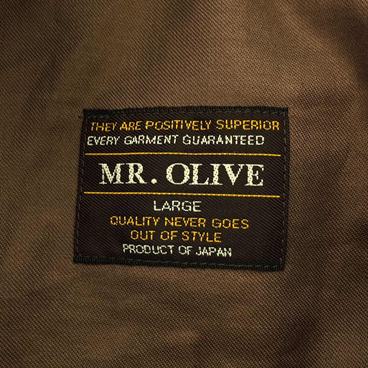 MR.OLIVE / ミスターオリーブ | 2024SS | EASY ONE PLEATS STA-PREST TAPERED PANTS イージー 1プリーツ スタプレ テーパードパンツ | L | メンズ