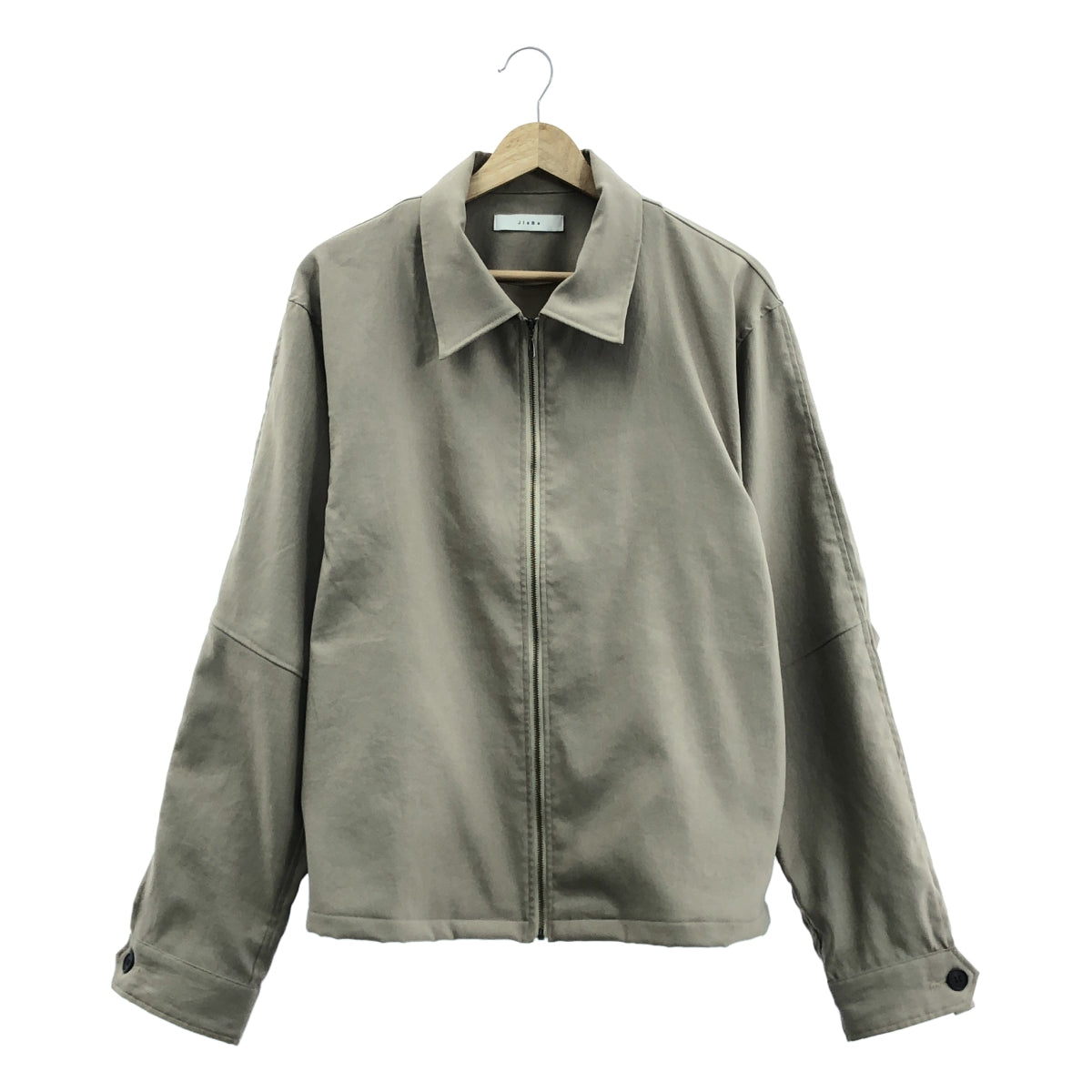 JieDa / 지에다 | DRAPING CHINO ZIP JACKET | 2 | 베이지 | 남성