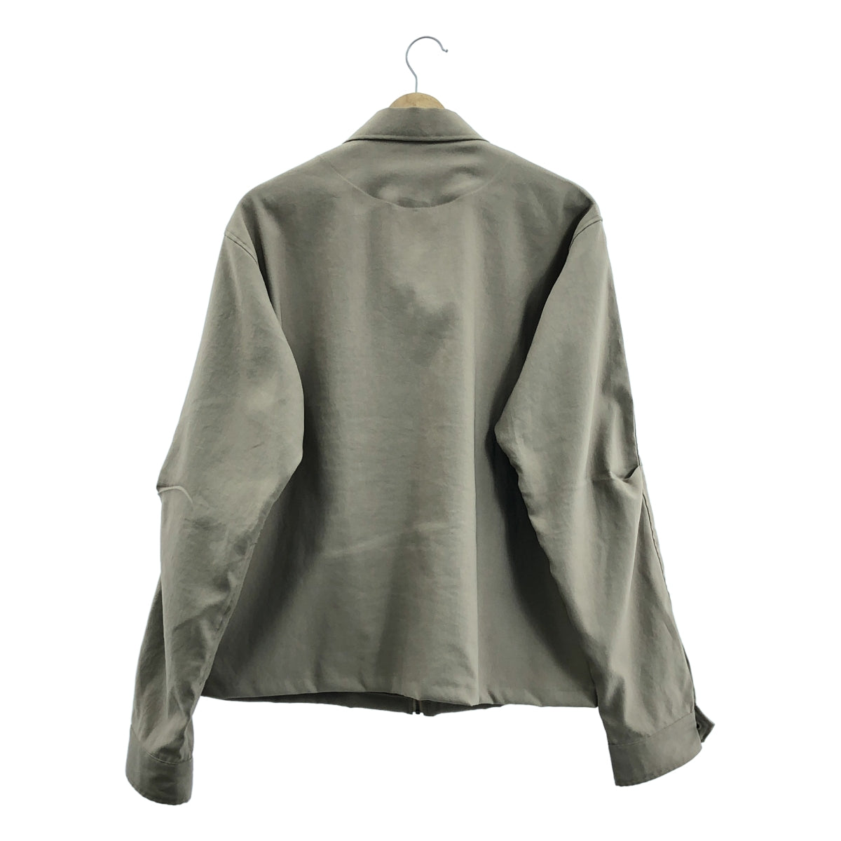 JieDa / 지에다 | DRAPING CHINO ZIP JACKET | 2 | 베이지 | 남성