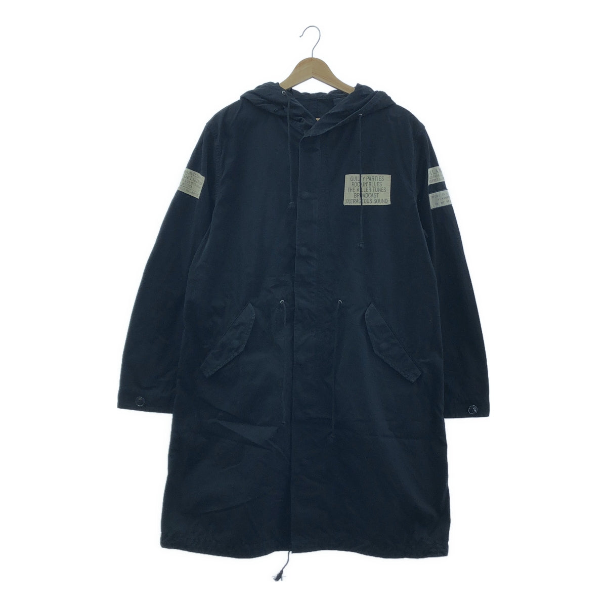 WACKO MARIA パッチ スカルペイント モッズコート WACKO MARIA / ワコマリア | ワッペン スカルプリント モッズ