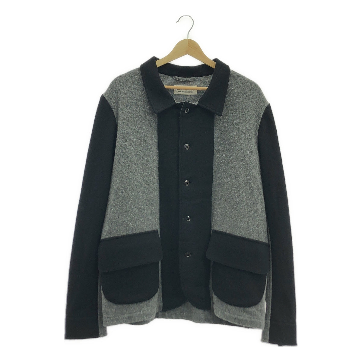 FRANK LEDER / フランクリーダー | VINTAGE FABRIC EDITON / ウールバイカラー ワークジャケット | M | メンズ