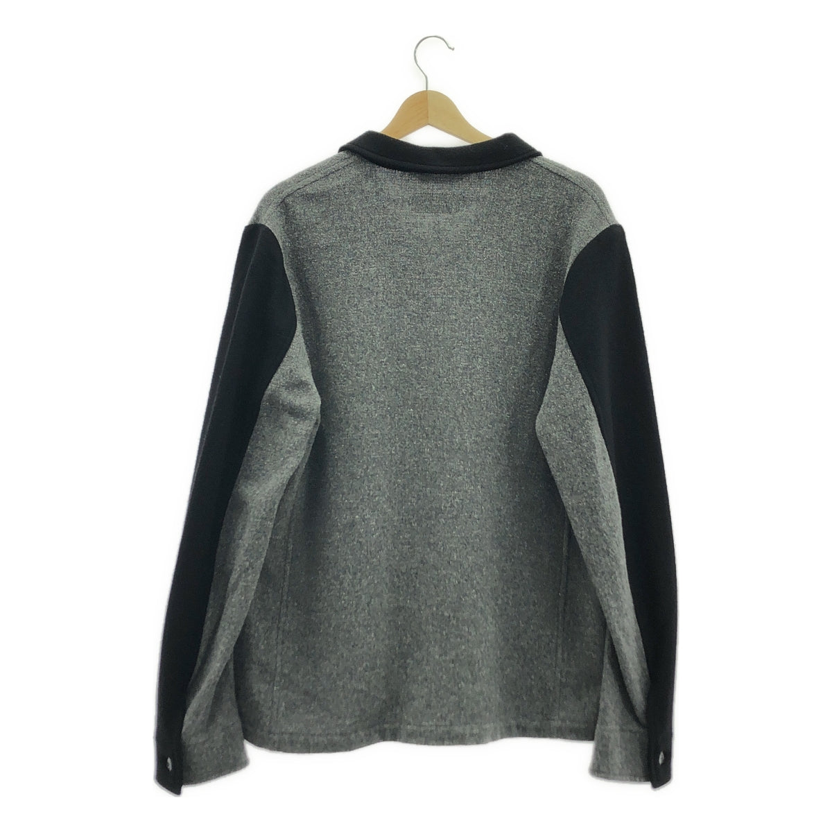 FRANK LEDER / フランクリーダー | VINTAGE FABRIC EDITON / ウールバイカラー ワークジャケット | M | メンズ