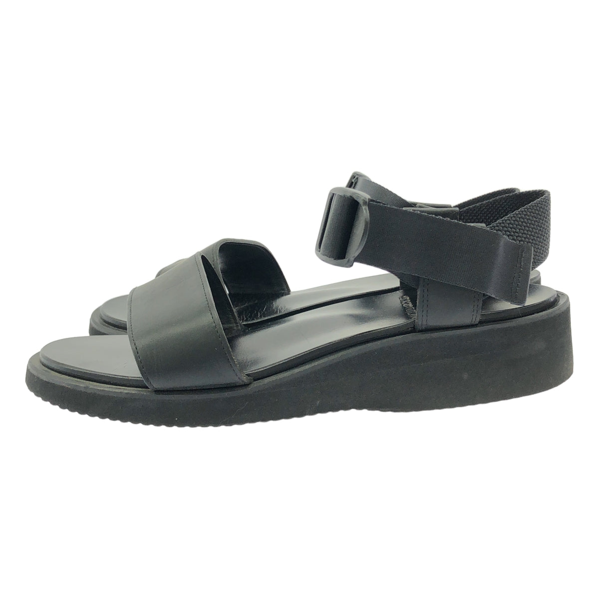 FOOTWORKS / フットワークス | Leather Sandal ストラップ レザー サンダル | 24.5 | レディース