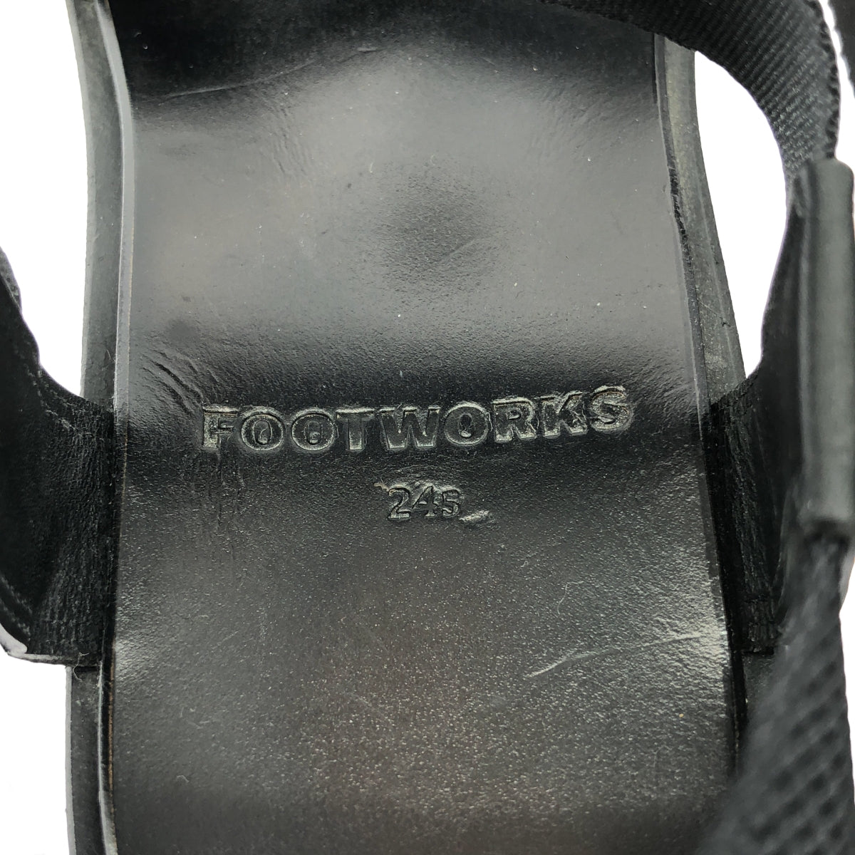 FOOTWORKS / フットワークス | Leather Sandal ストラップ レザー サンダル | 24.5 | レディース