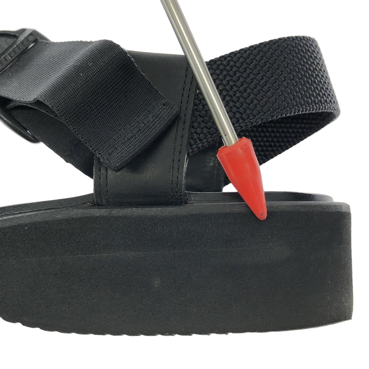FOOTWORKS / フットワークス | Leather Sandal ストラップ レザー サンダル | 24.5 | レディース