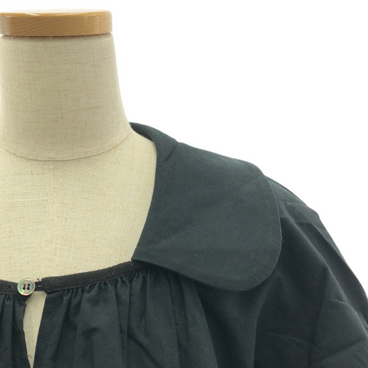 tricot COMME des GARCONS | Round collar gathered pullover blouse | S | Women's