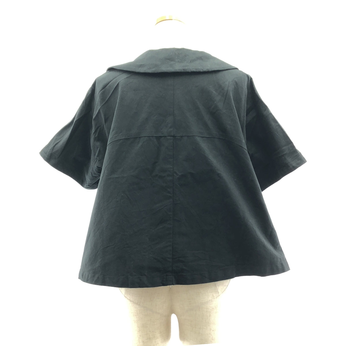 tricot COMME des GARCONS | Round collar gathered pullover blouse | S | Women's