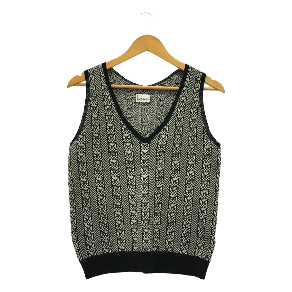 humoresque / ユーモレスク | jacquard vest ジャガード ニット ベスト | F | レディース