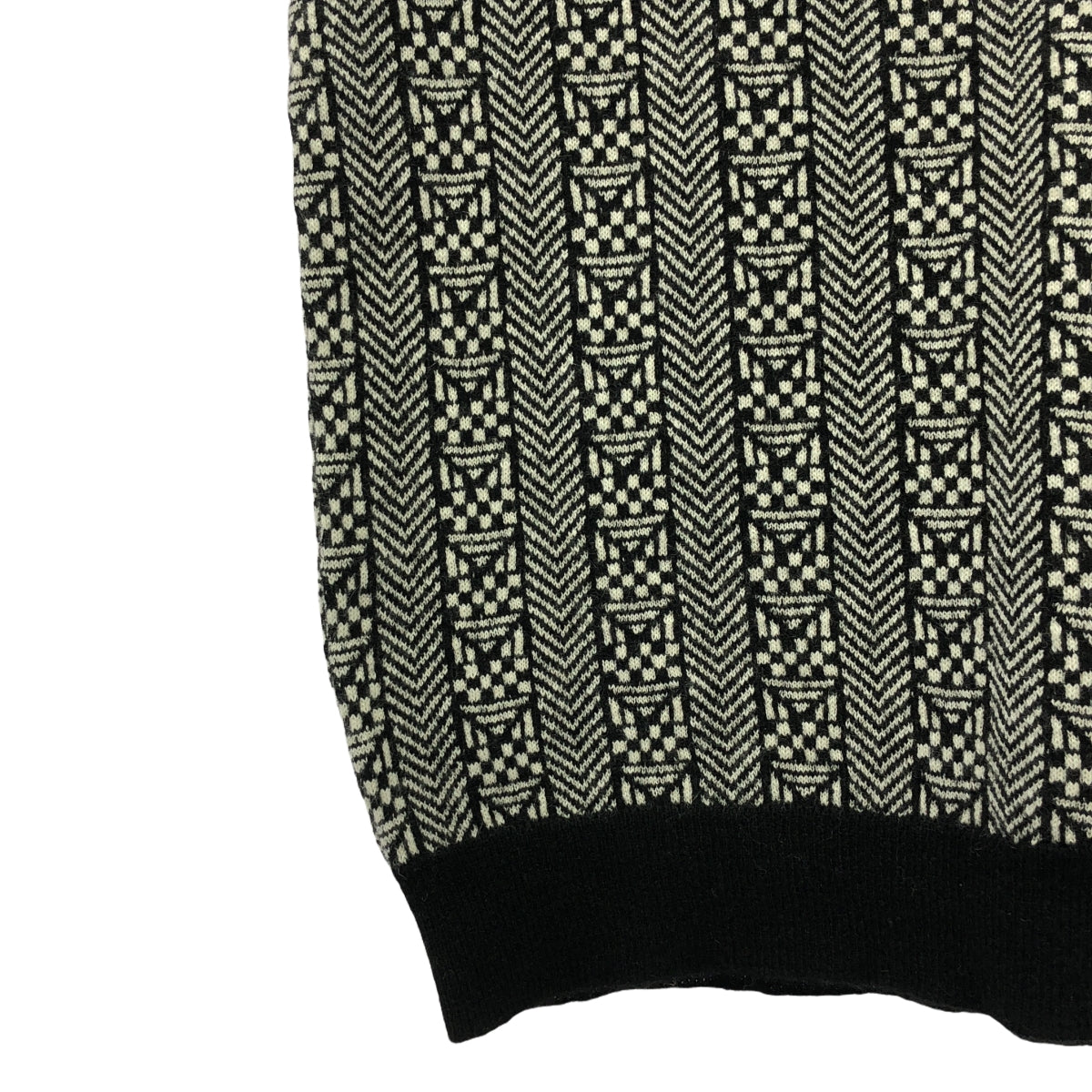 humoresque / ユーモレスク | jacquard vest ジャガード ニット ベスト | F | レディース
