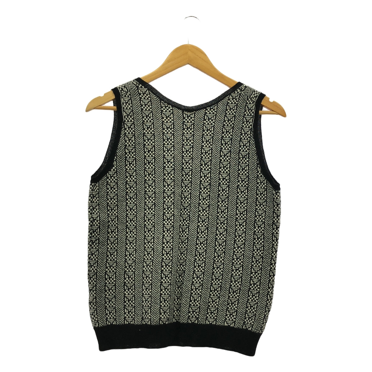 humoresque / ユーモレスク | jacquard vest ジャガード ニット ベスト | F | レディース