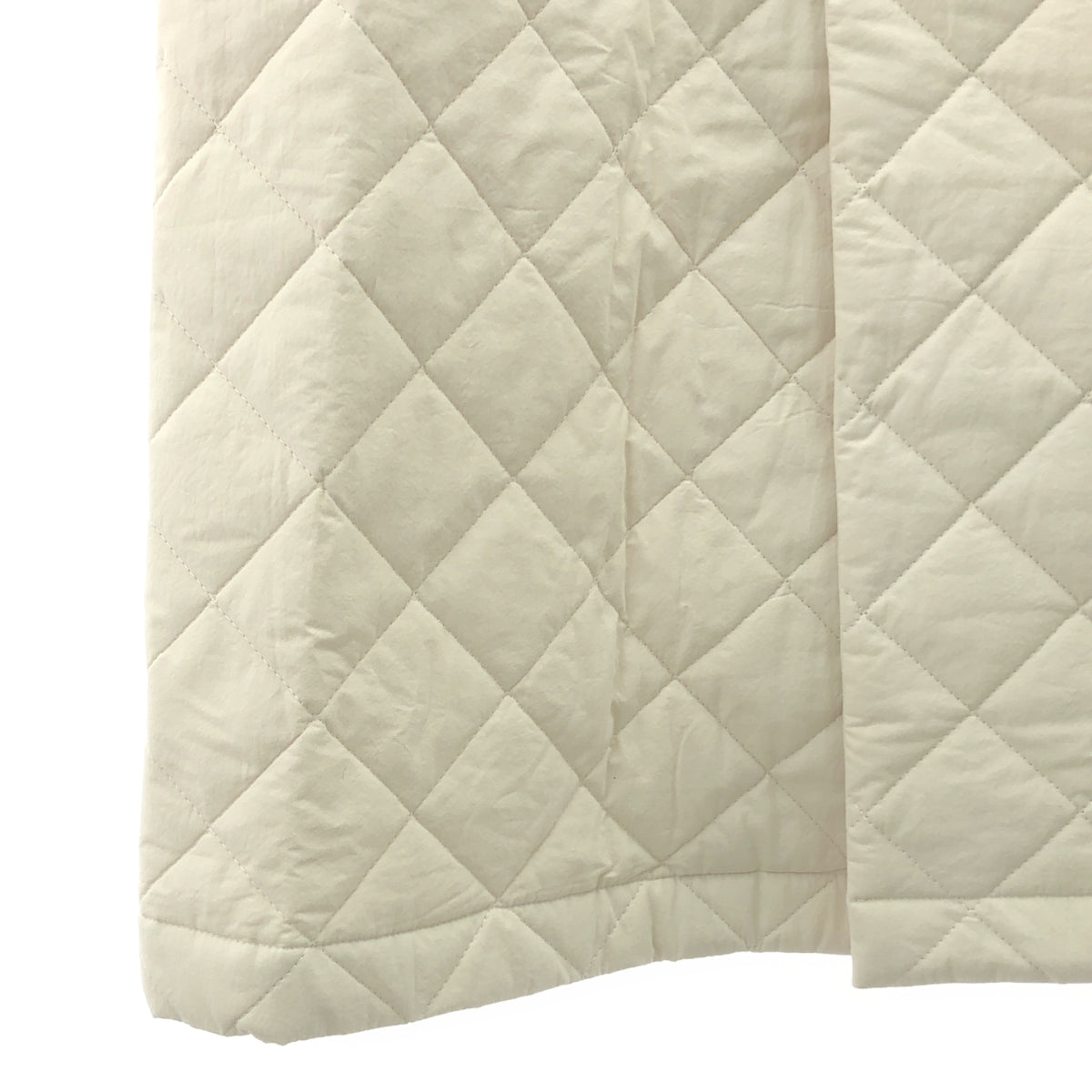 R & DMCo- / 올드 맨즈 테일러 | QUILTING DOUBLE BUTTON COAT 퀼팅 더블 버튼 노 컬러 코트 | S |