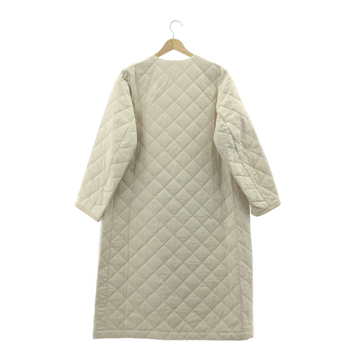 R & DMCo- / 올드 맨즈 테일러 | QUILTING DOUBLE BUTTON COAT 퀼팅 더블 버튼 노 컬러 코트 | S |
