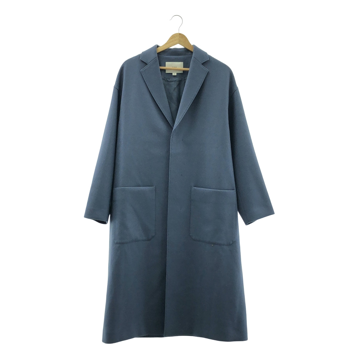美品 HYKE ウール ショップ コート ネイビー 2 HYKE / ハイク | WOOL SHOP COAT ウール ショップ コート | 2