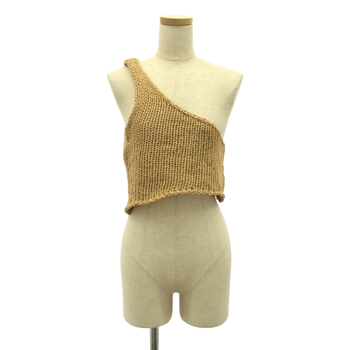 Paloma Wool / パロマウール | moneo ニット ワンショルダー トップス | S | ベージュ | レディース