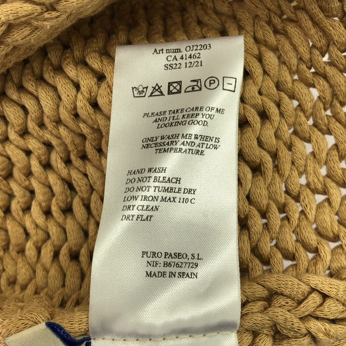Paloma Wool / パロマウール | moneo ニット ワンショルダー トップス | S | ベージュ | レディース