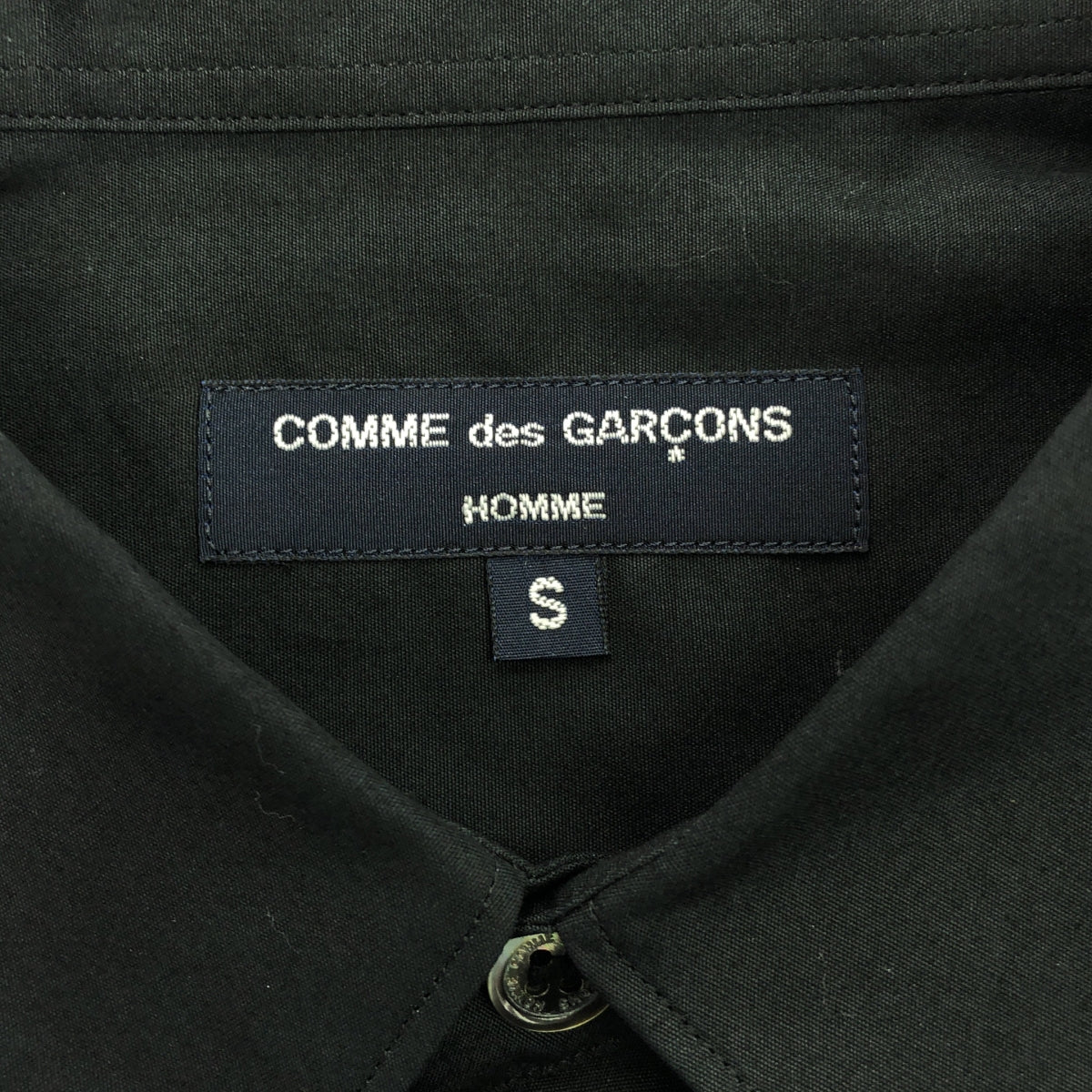 COMME des GARCONS HOMME / 컴데 갤슨 옴므 | 2024AW | 코튼 브로드 L / S 셔츠 | S | 남성