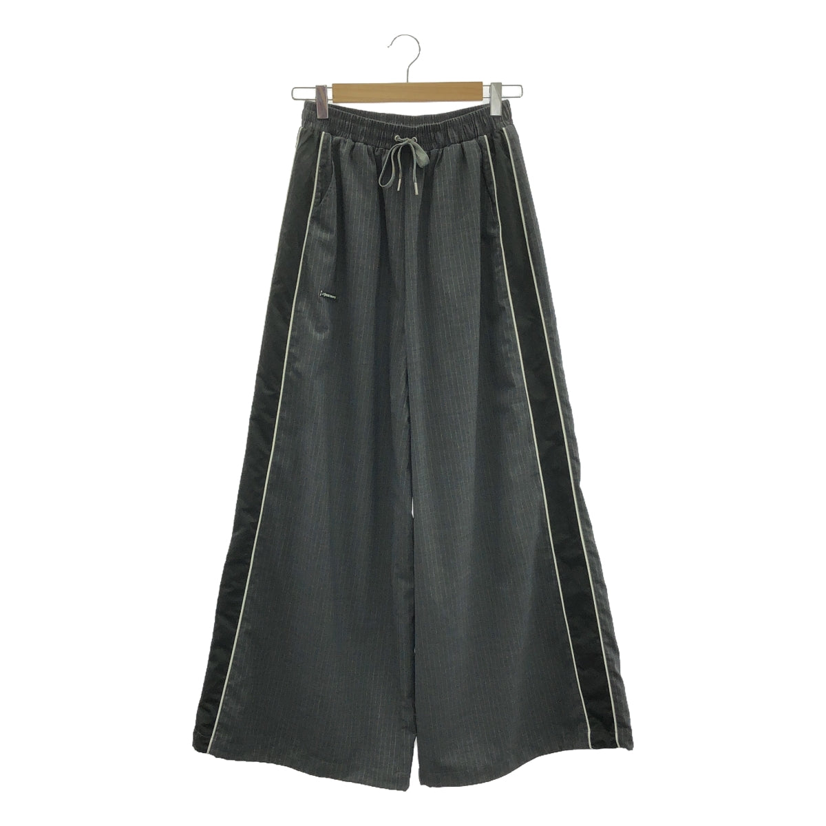 【美品】 PRANK PROJECT / プランクプロジェクト | Worsted Combi Side Line Track Pants トラックパンツ | 38 | グレー | レディース
