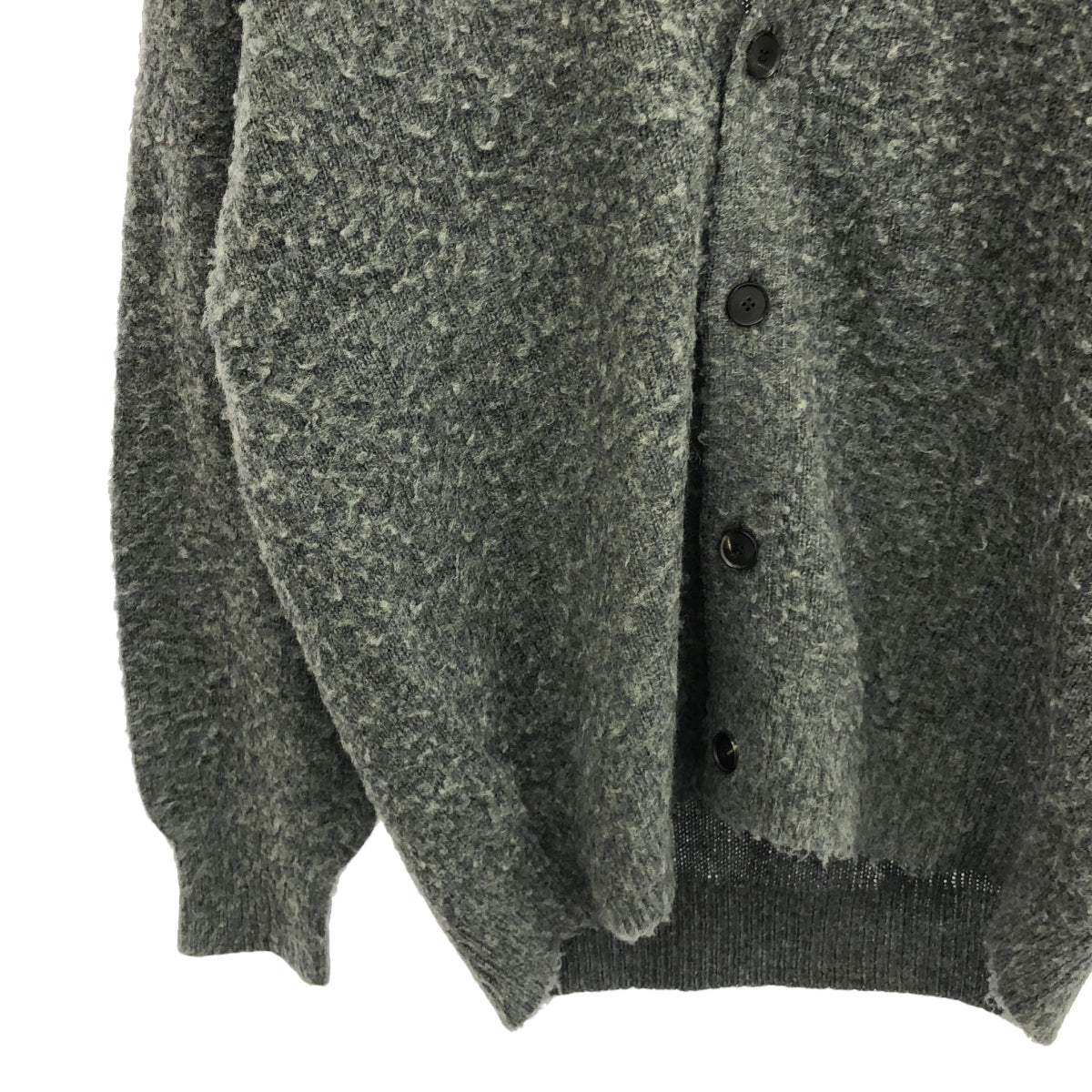 AURALEE / オーラリー | 2024AW | BRUSHED WOOL CASHMERE SILK KNIT CARDIGAN ブラッシュド ウールカシミヤシルク ニット カーディガン | 3 | メンズ