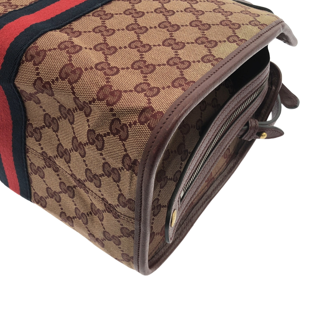 【미품】 GUCCI / 구찌 | 오피디아 GG 캔버스 숄더백 | 레드 시스템 | 여성