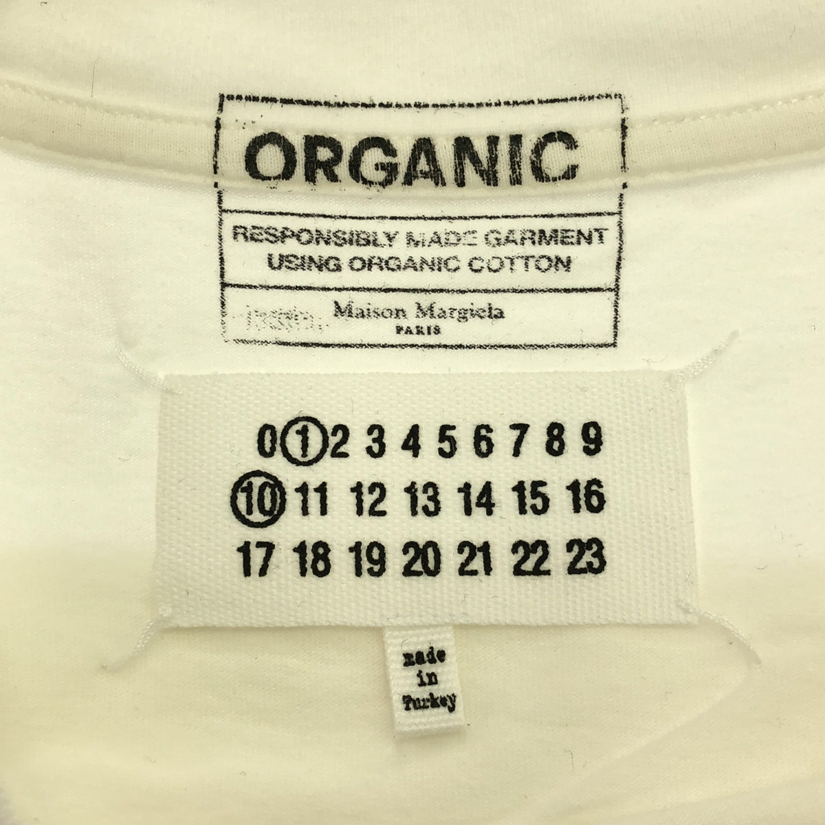 Maison Margiela | Organic Cotton Crew Neck T-Shirt | M | Men's