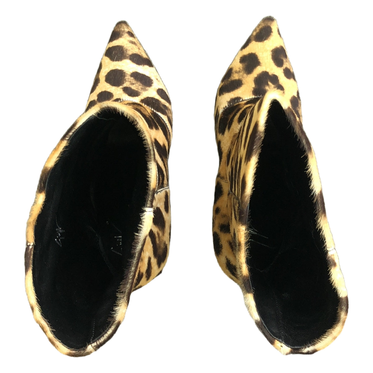 Giuseppe Zanotti | Leopard print short boots in pony leather | Size 37 | Women's