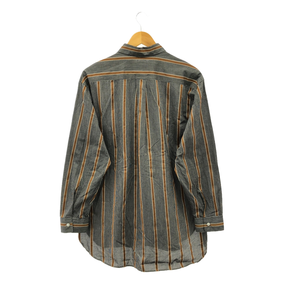 【美品】 Cristaseya / クリスタセヤ | 2024SS | SALVATORE PICCOLO HANDMADE CLASSIC COLLAR SHIRT シャツ | L | グレー | メンズ