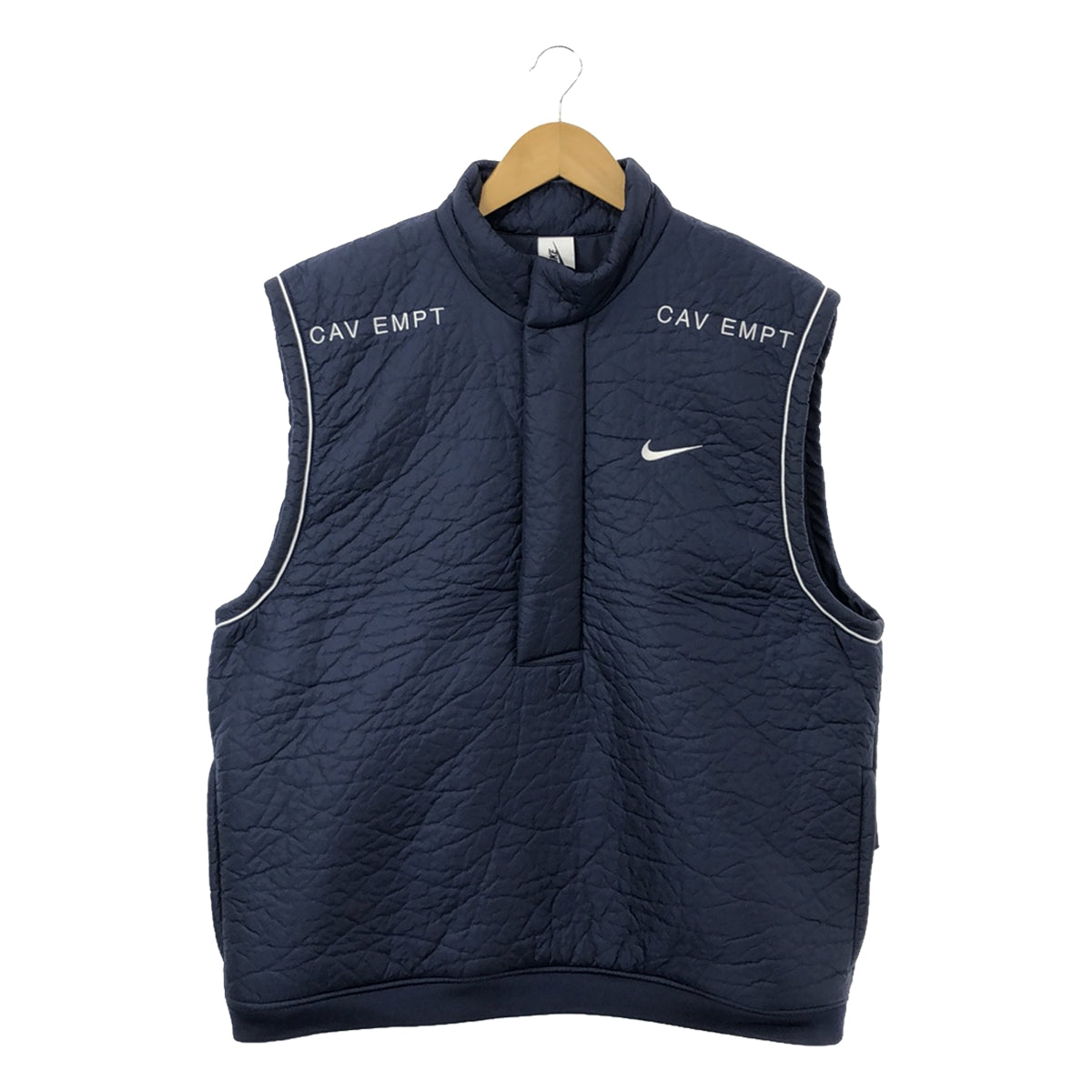 NIKE / ナイキ | × C.E CAV EMPT VEST / ハーフジップ ナイロンベスト / 総裏地 | M | メンズ – KLD